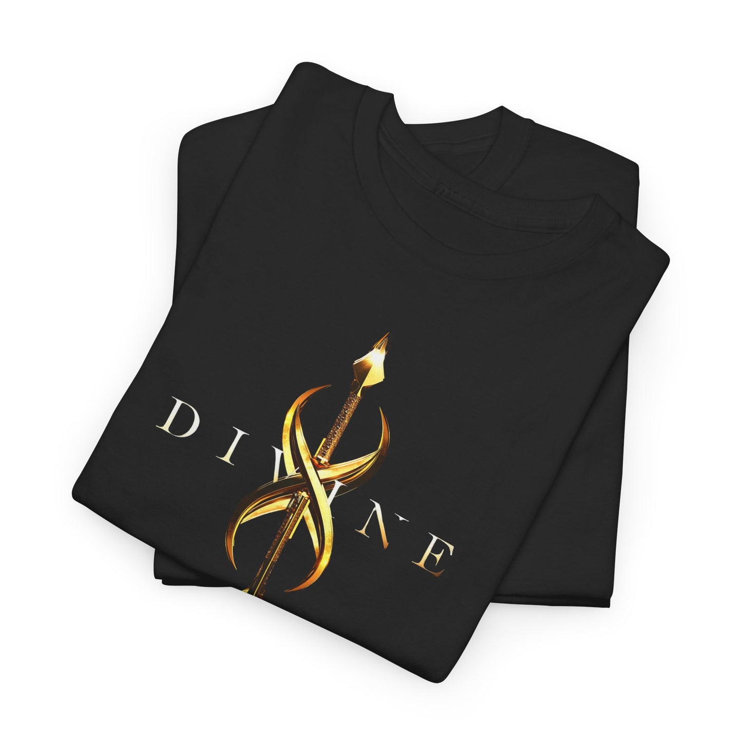 EpicLife Divine Gold Symbol #2 As Above So Below Unisex Heavy Cotton Tee