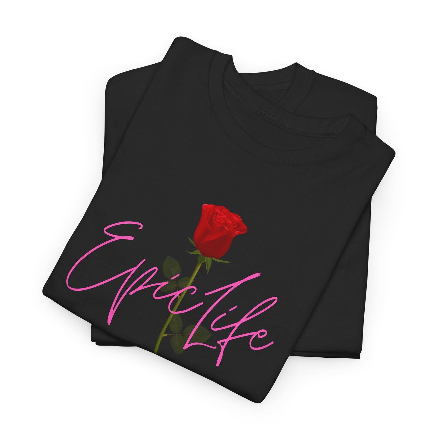 EpicLife Rose Pink Unisex Heavy Cotton Tee