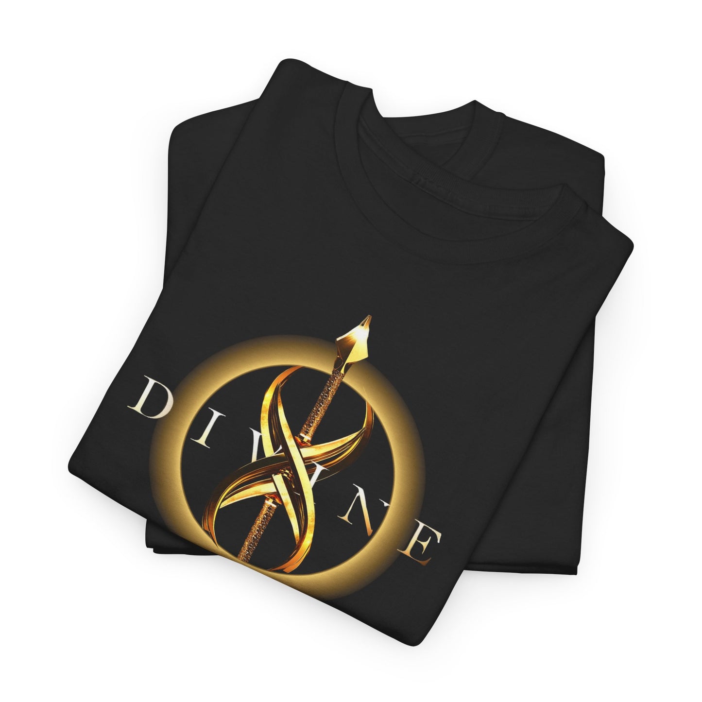 EpicLife Divine Gold Symbol As Above So Below Unisex Heavy Cotton Tee