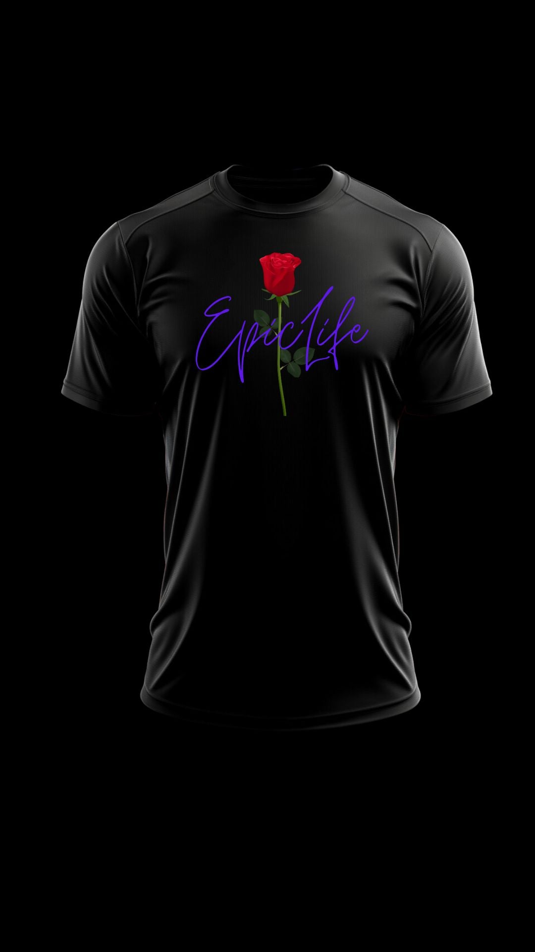 EpicLife Rose Blue Unisex Heavy Cotton Tee