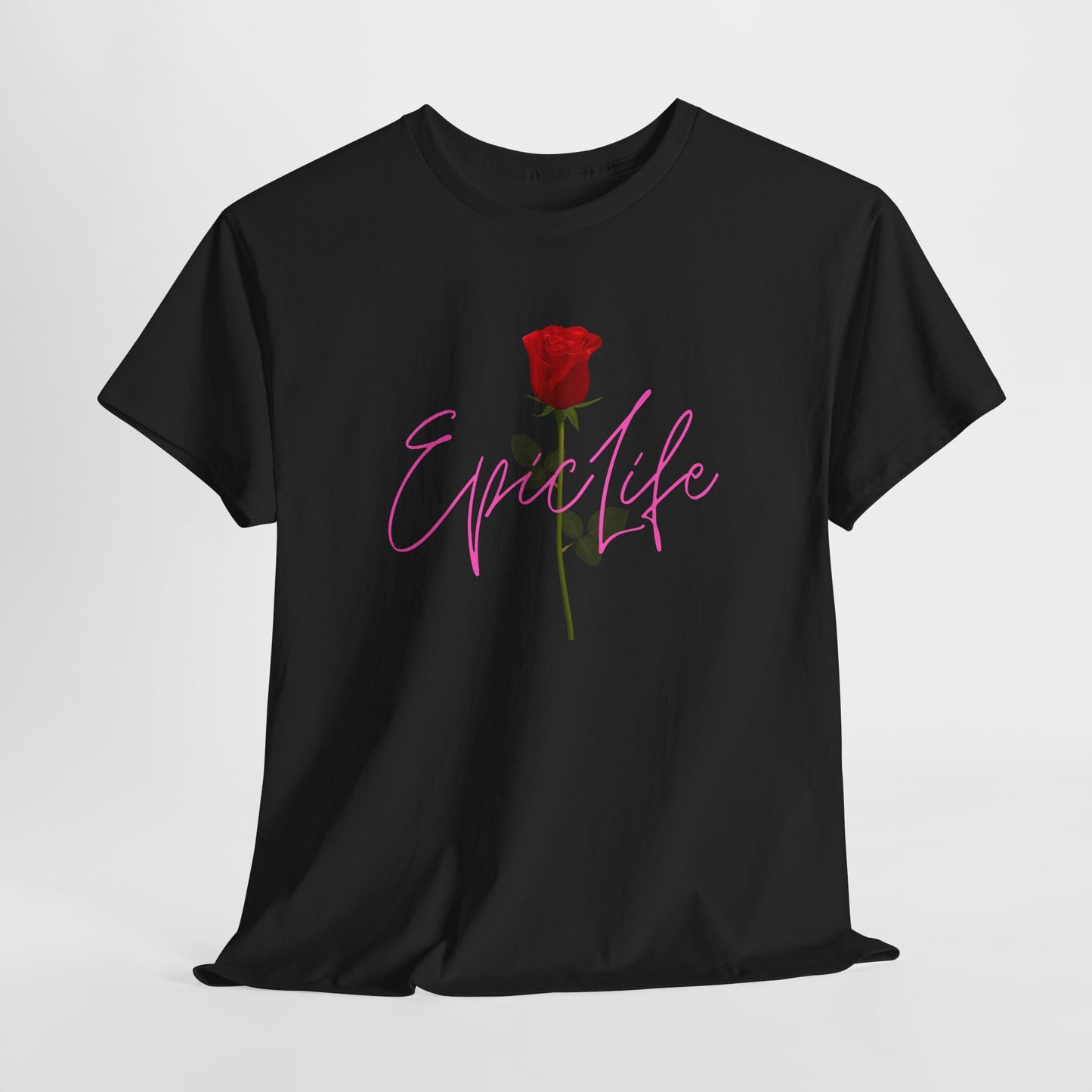 EpicLife Rose Pink Unisex Heavy Cotton Tee